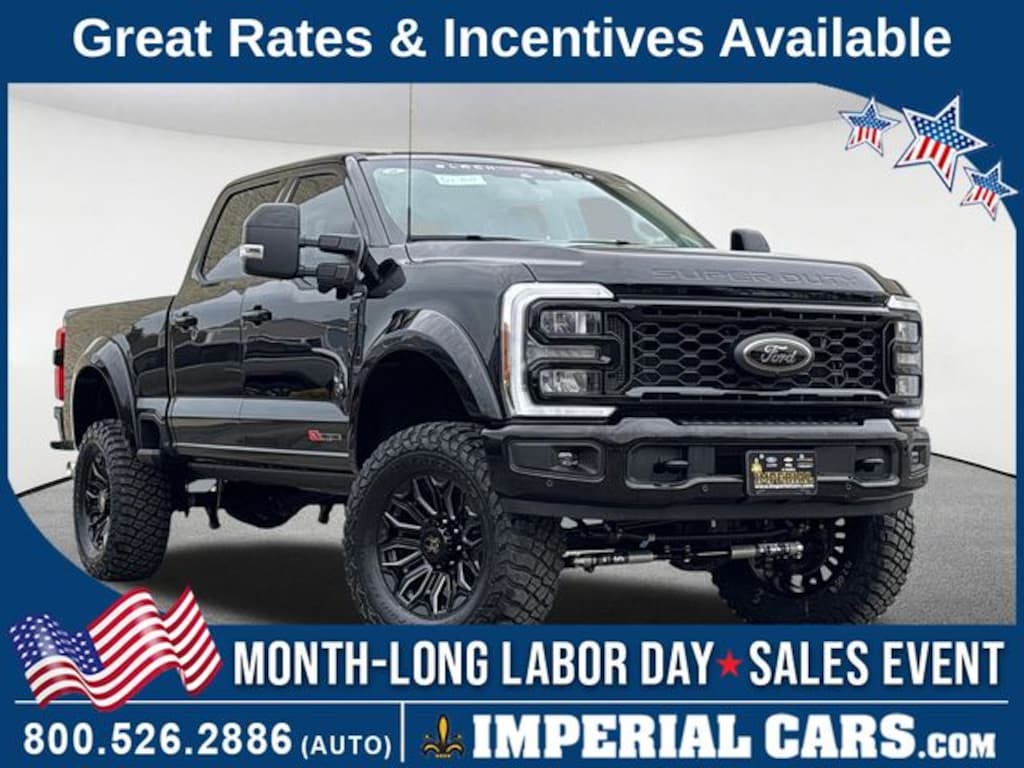 New 2026 Ford F-250 Black Widow Lariat Truck Crew Cab