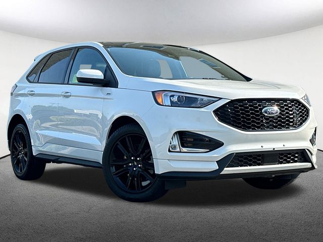 Used 2022 Ford Edge ST-Line with VIN 2FMPK4J96NBA08571 for sale in Mendon, MA