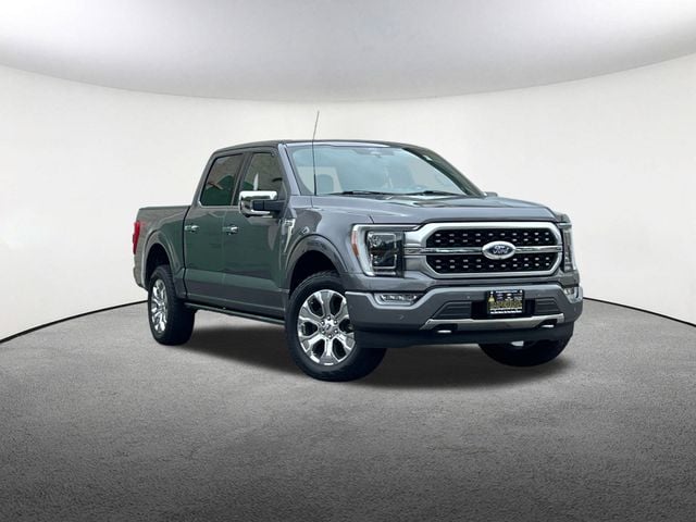 Used 2022 Ford F-150 Platinum with VIN 1FTFW1E81NFA87165 for sale in Mendon, MA