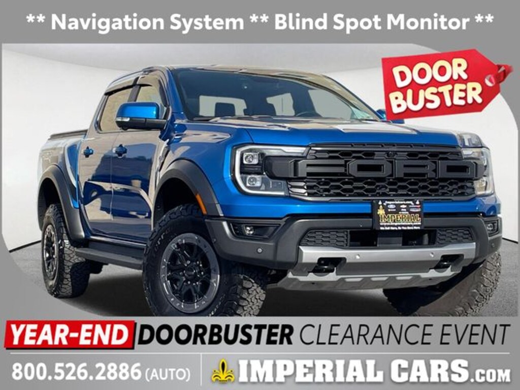 Certified 2024 Ford Ranger Raptor Truck SuperCrew