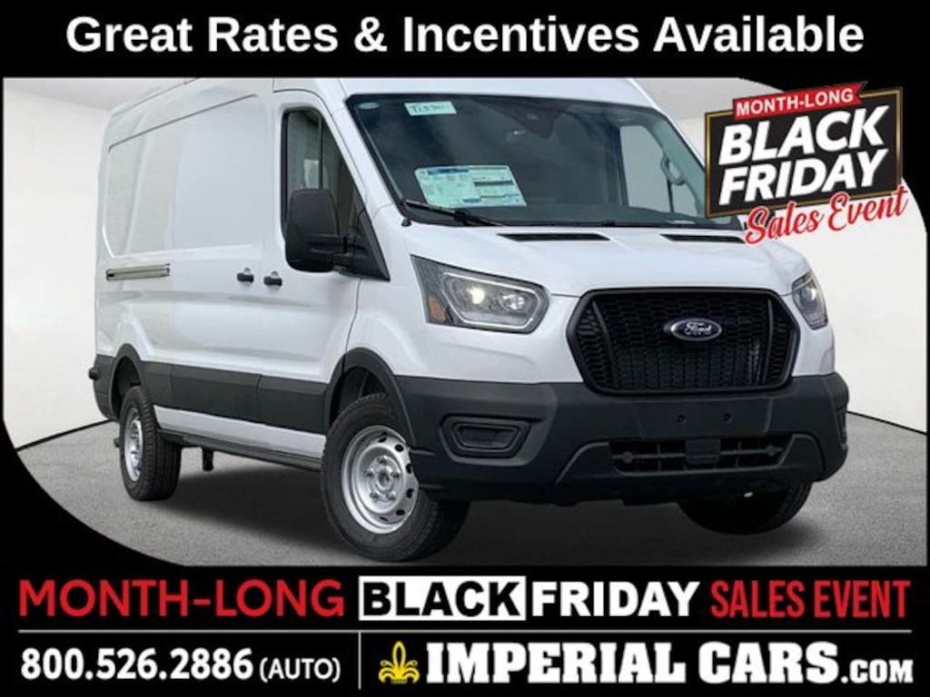 New 2025 Ford Transit-250 Cargo Base Van Medium Roof Van