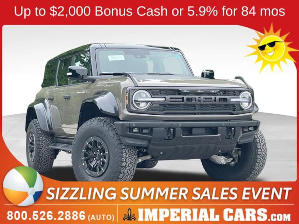 New 2026 Ford Bronco Raptor SUV