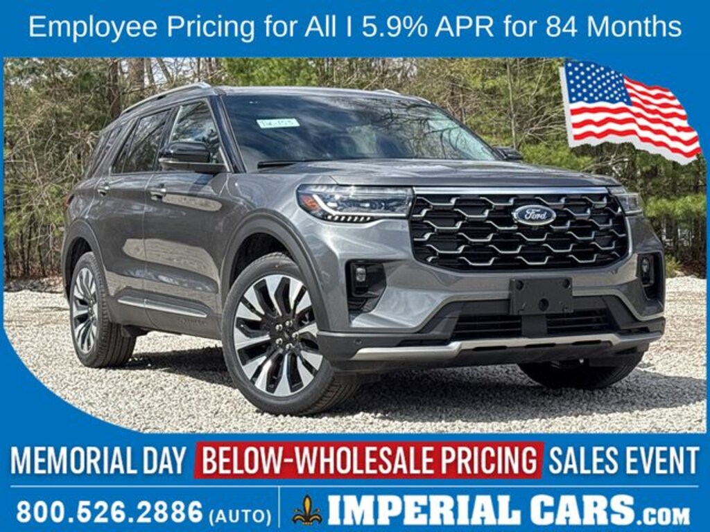 New 2026 Ford Explorer Platinum SUV