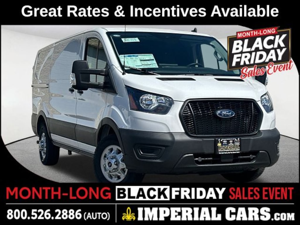 New 2025 Ford Transit-150 Cargo Base Van Low Roof Van