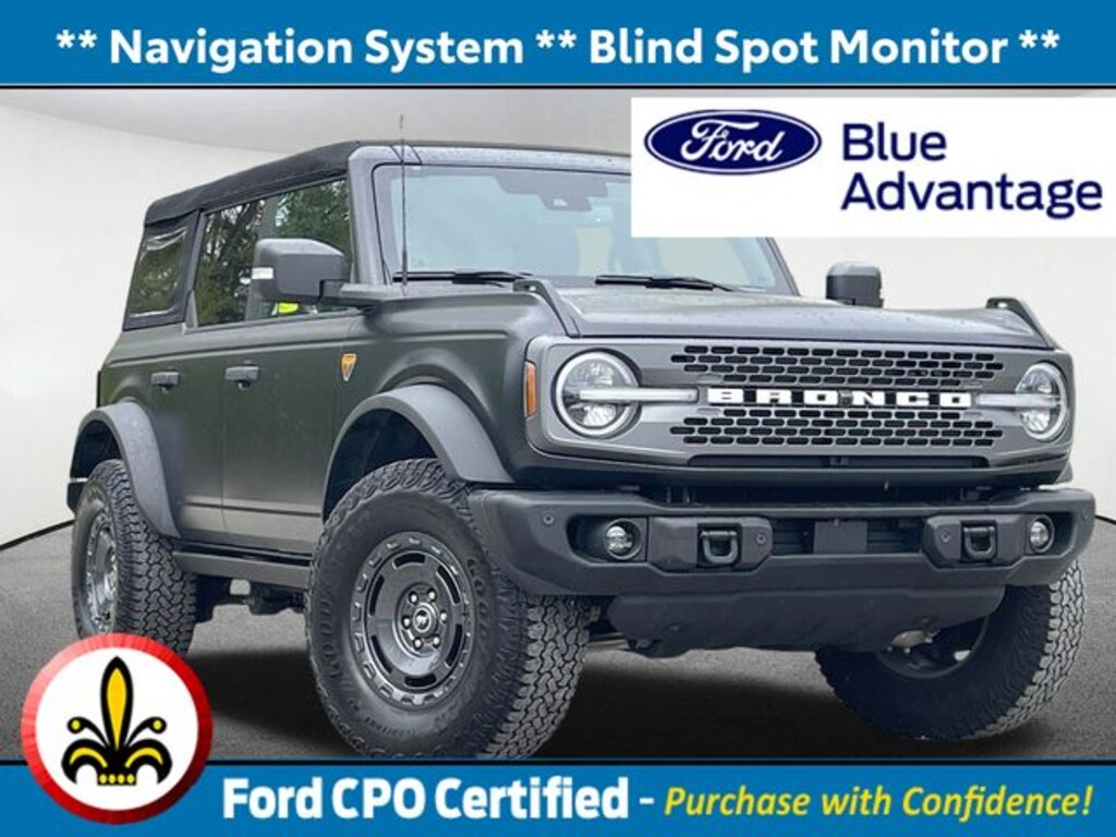 Certified 2025 Ford Bronco Badlands SUV