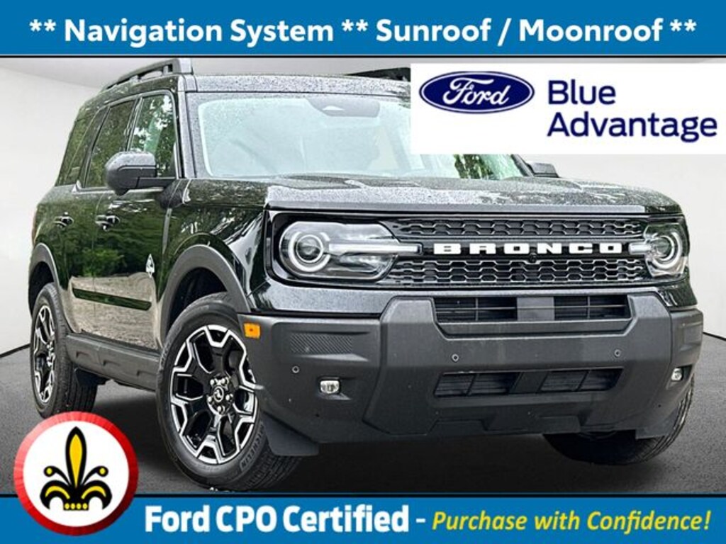 Certified 2025 Ford Bronco Sport Outer Banks SUV
