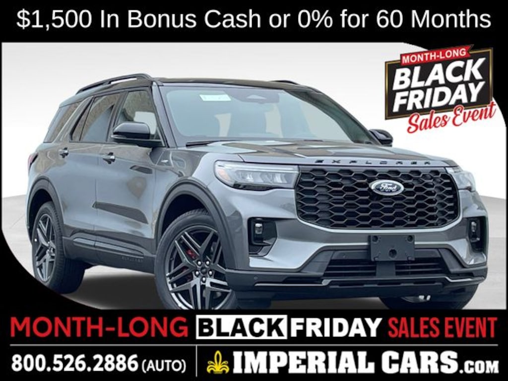 New 2025 Ford Explorer ST-Line SUV