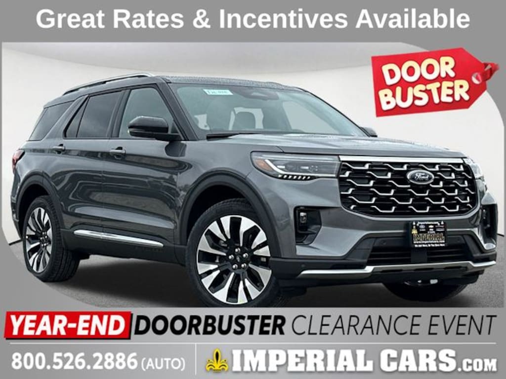 New 2026 Ford Explorer Platinum SUV