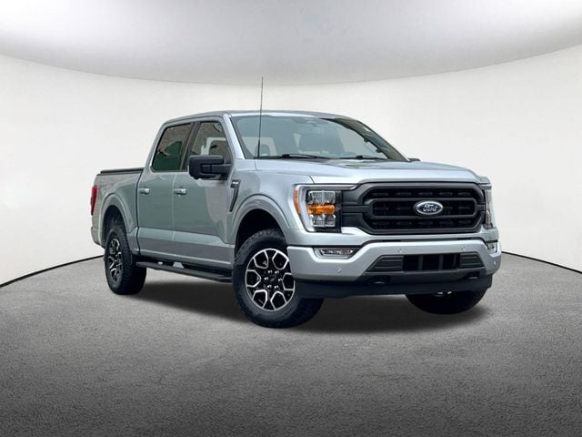 Used 2022 Ford F-150 XLT with VIN 1FTEW1EP0NFB45396 for sale in Mendon, MA