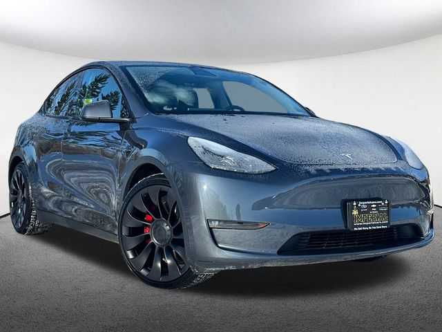 Used 2023 Tesla Model Y Performance with VIN 7SAYGDEF3PF713394 for sale in Kansas City