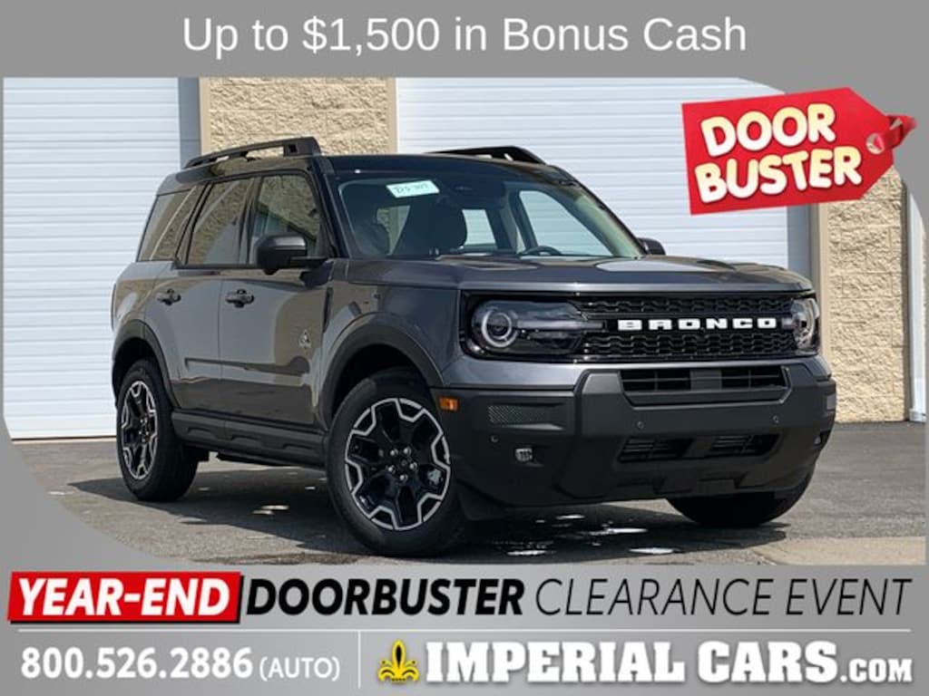 New 2025 Ford Bronco Sport Outer Banks SUV