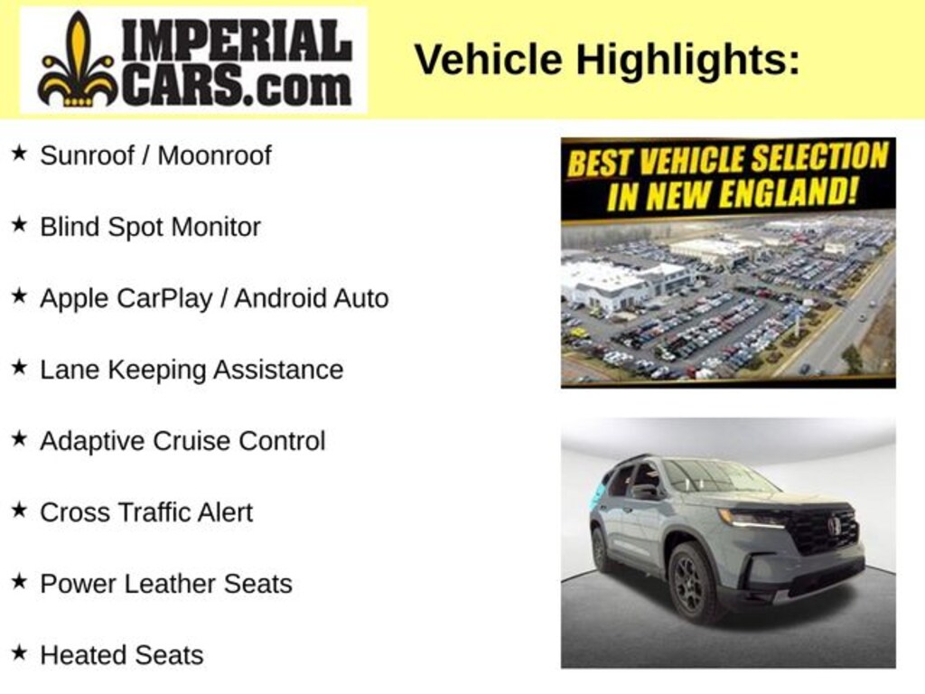 Used 2025 Honda Pilot TrailSport SUV
