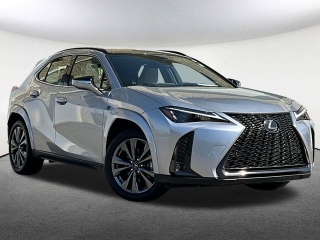 Used 2023 Lexus UX Hybrid 250h F Sport Design with VIN JTHB6JBH9P2159516 for sale in Mendon, MA