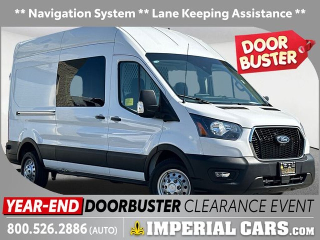 Certified 2024 Ford Transit-250 Cargo Base Van High Roof Van