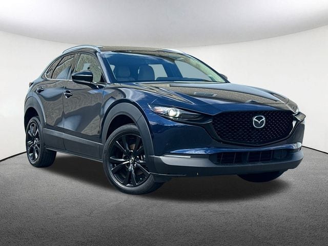Used 2022 Mazda CX-30 Turbo Premium with VIN 3MVDMBDY7NM437630 for sale in Mendon, MA