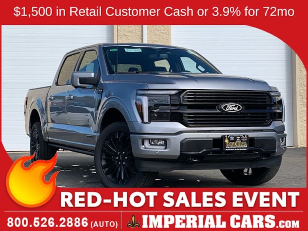 New 2025 Ford F-150 Platinum Truck SuperCrew Cab