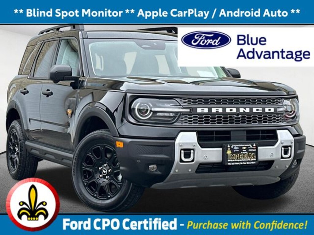 Certified 2025 Ford Bronco Sport Badlands SUV