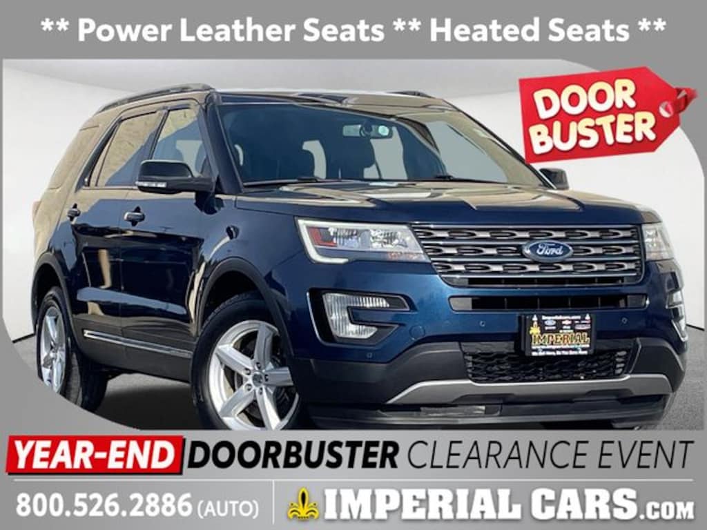 Certified 2017 Ford Explorer XLT SUV