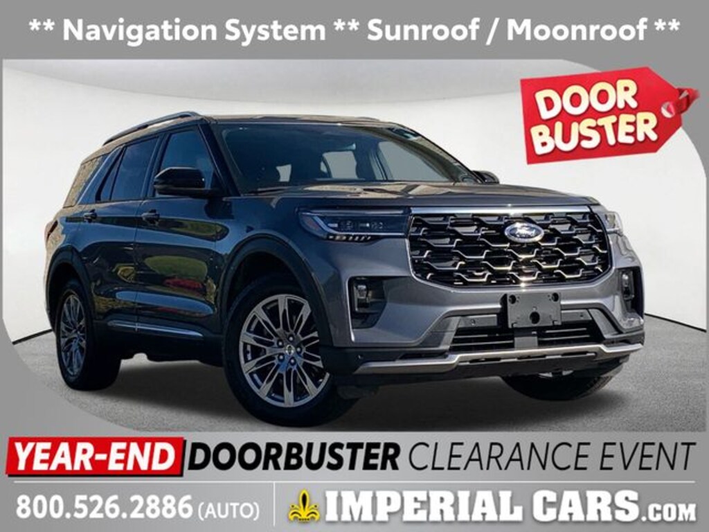 Certified 2025 Ford Explorer Platinum SUV