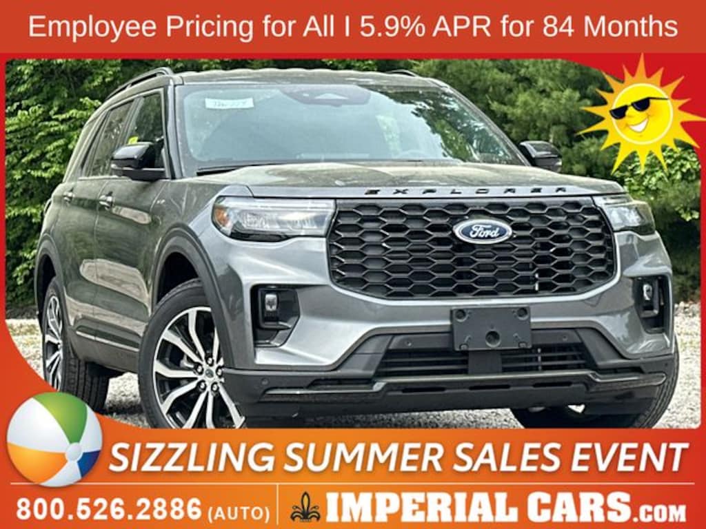 New 2026 Ford Explorer ST-Line SUV