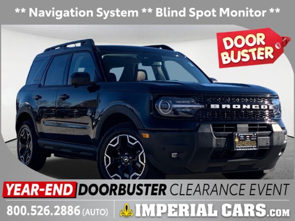 Certified 2025 Ford Bronco Sport Outer Banks SUV