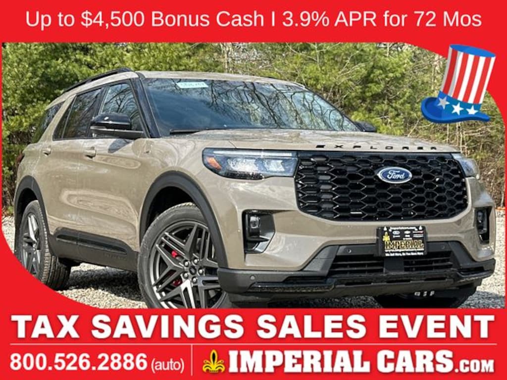 New 2026 Ford Explorer ST-Line SUV
