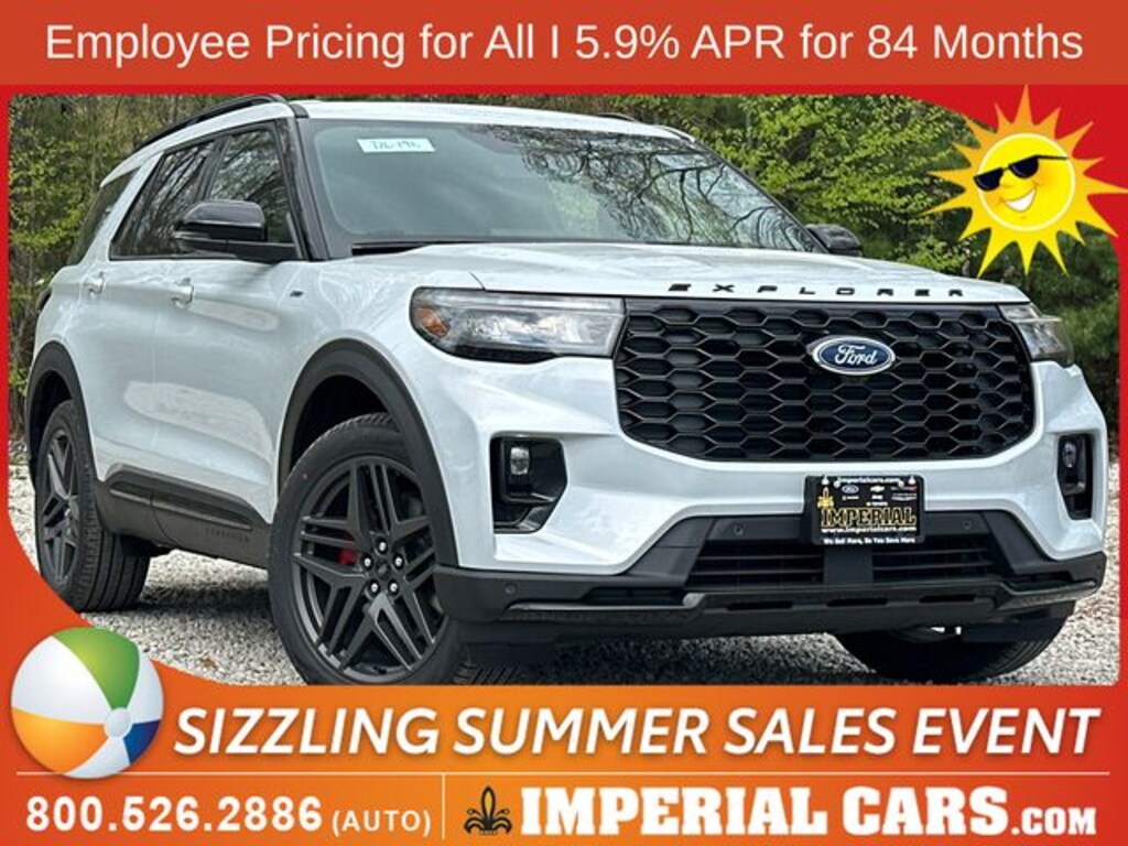 New 2026 Ford Explorer ST-Line SUV