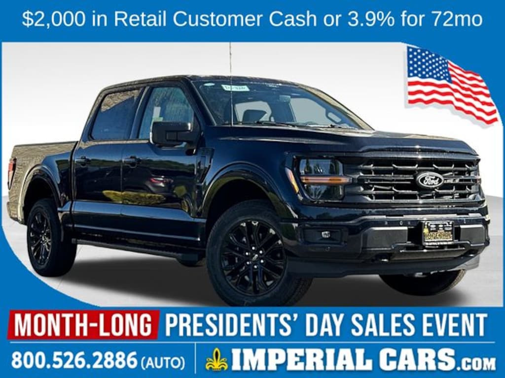 New 2025 Ford F-150 XLT Truck SuperCrew Cab