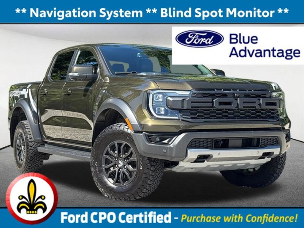 Certified 2025 Ford Ranger Raptor Truck SuperCrew