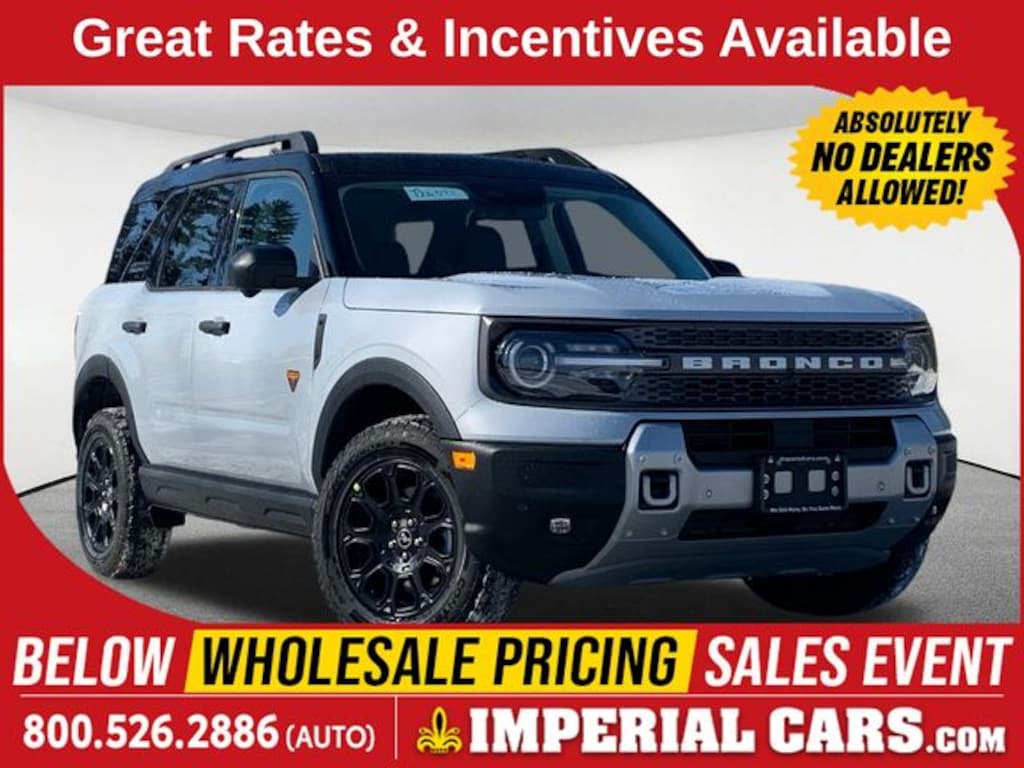 New 2026 Ford Bronco Sport Badlands SUV