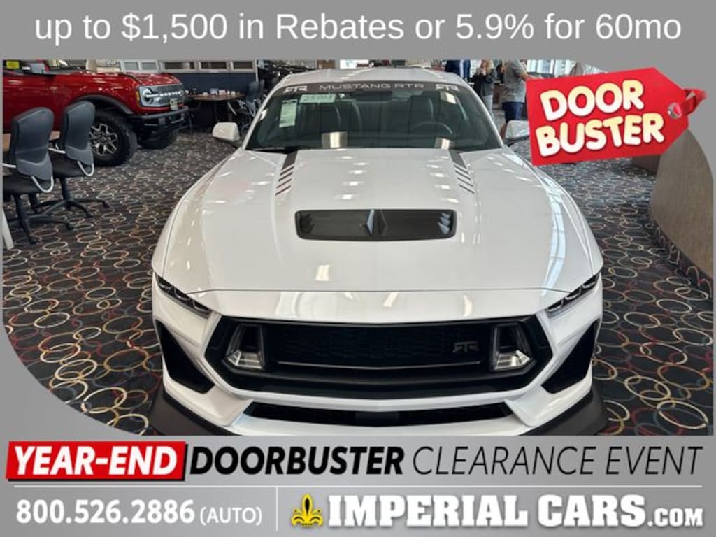 New 2025 Ford Mustang RTR Coupe