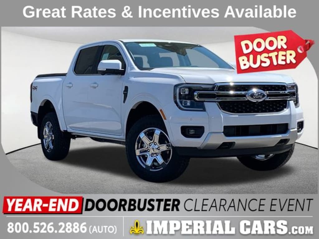 New 2025 Ford Ranger Lariat Truck SuperCrew