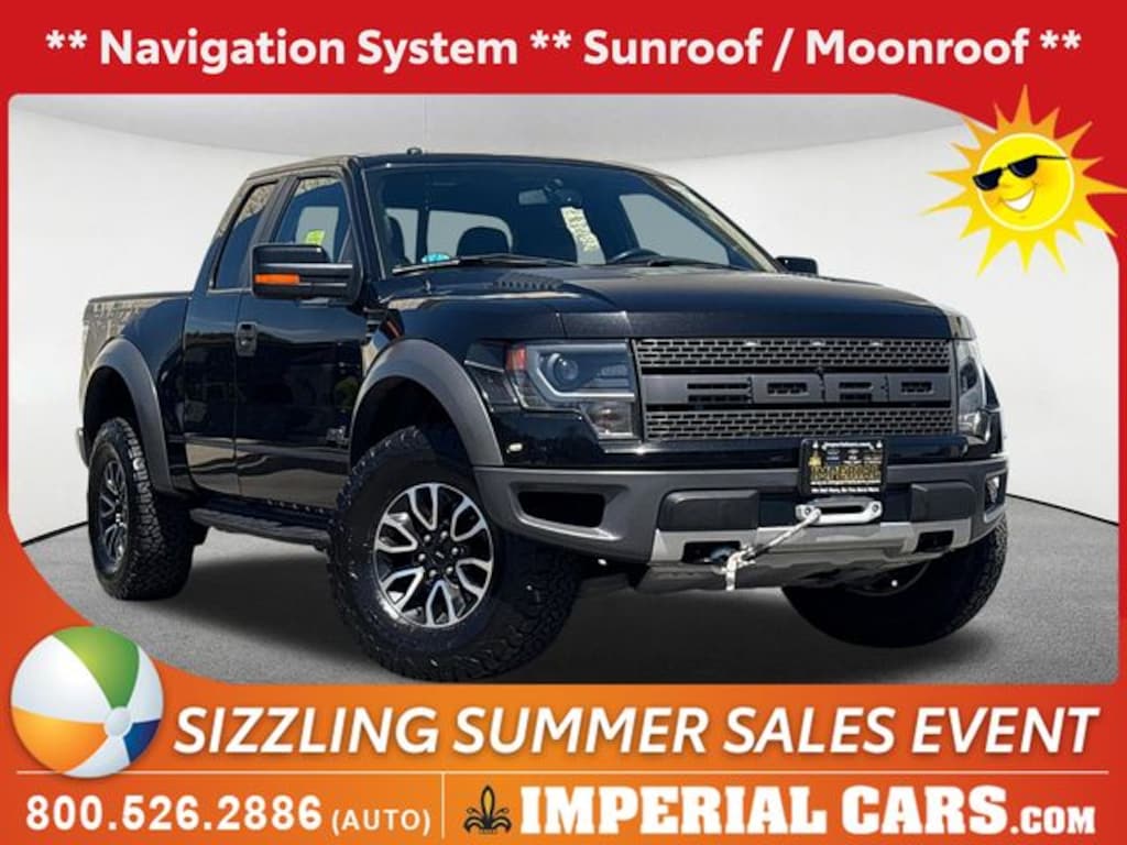 Used 2013 Ford F-150 SVT Raptor Truck SuperCab