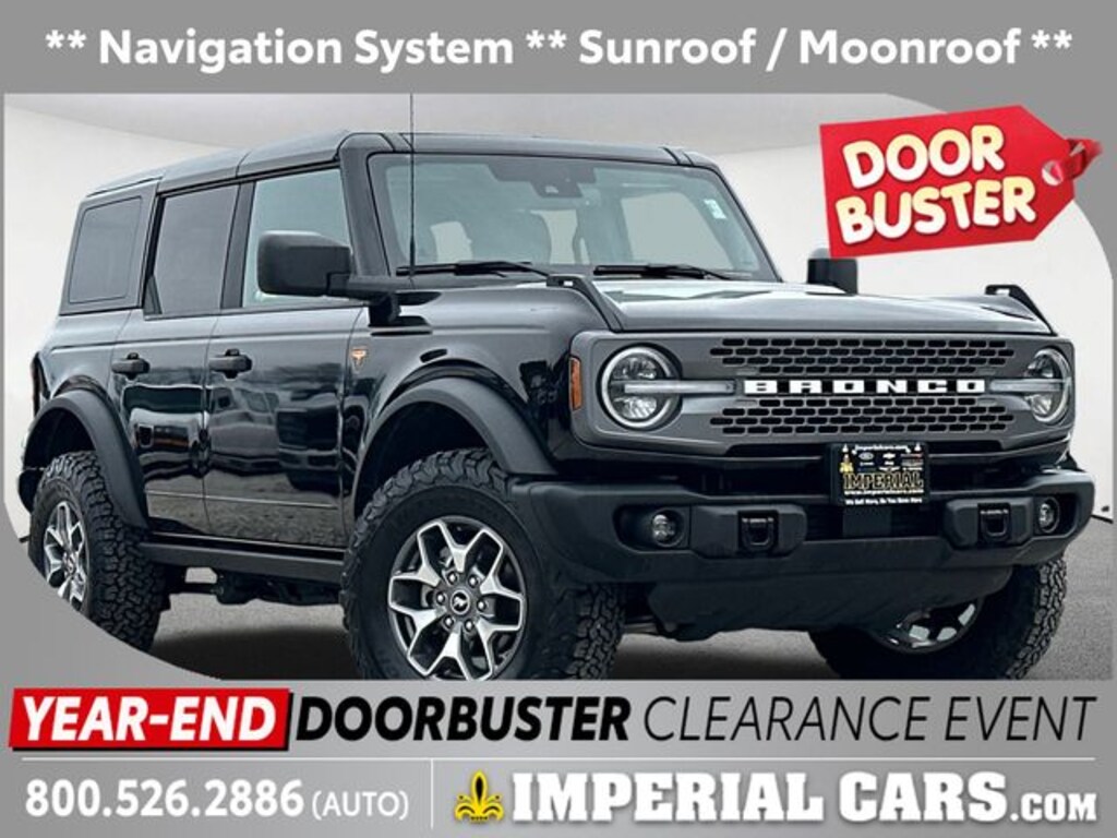 Certified 2025 Ford Bronco Badlands SUV