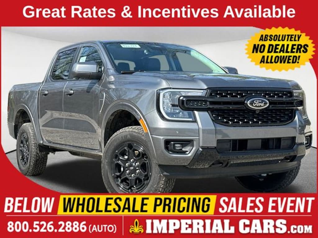 New 2026 Ford Ranger Lariat Truck SuperCrew