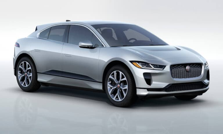 2023 Jaguar I-PACE in a white space