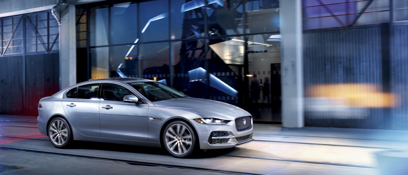 2020 Jaguar XE side exterior driving