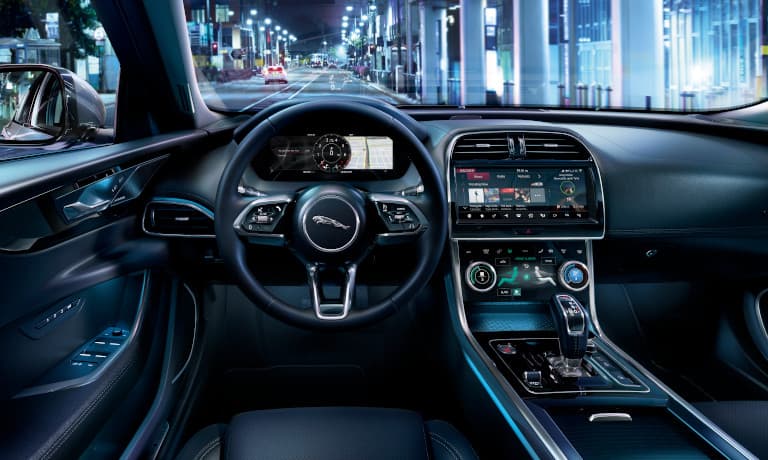 2020 Jaguar XE Interior dashboard view