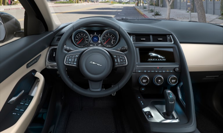 2020 Jaguar E-PACE interior dashboard