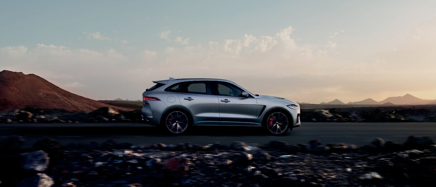 2019 Jaguar F-PACE driving