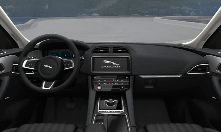 2020 Jaguar F-PACE interior view