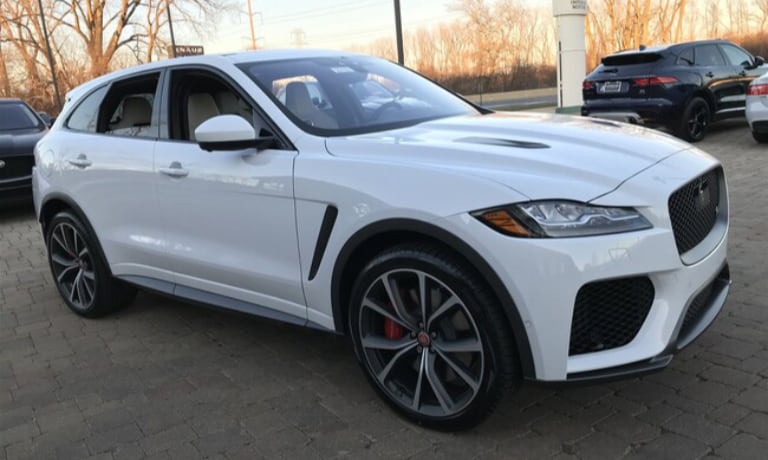 2020 Jaguar F-PACE SVR side view For Sale Available at Imperial Motors Jaguar