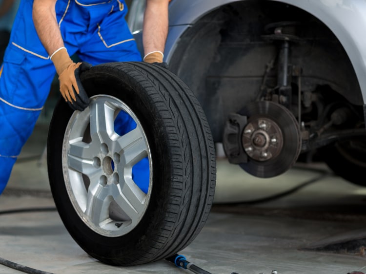 Jaguar Tire Rotation