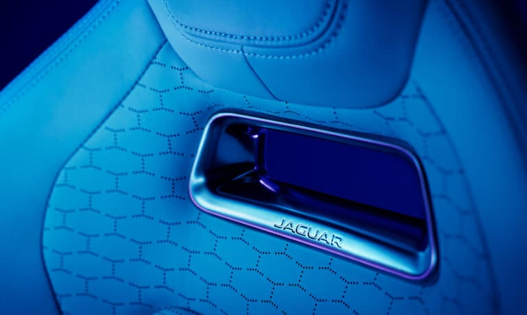 2026 Jaguar F-PACE front seat detail