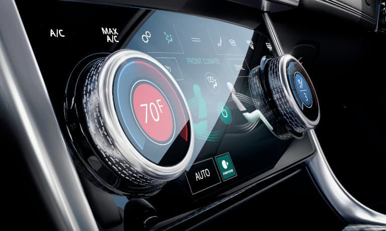 2020 Jaguar XE Interior temperature system