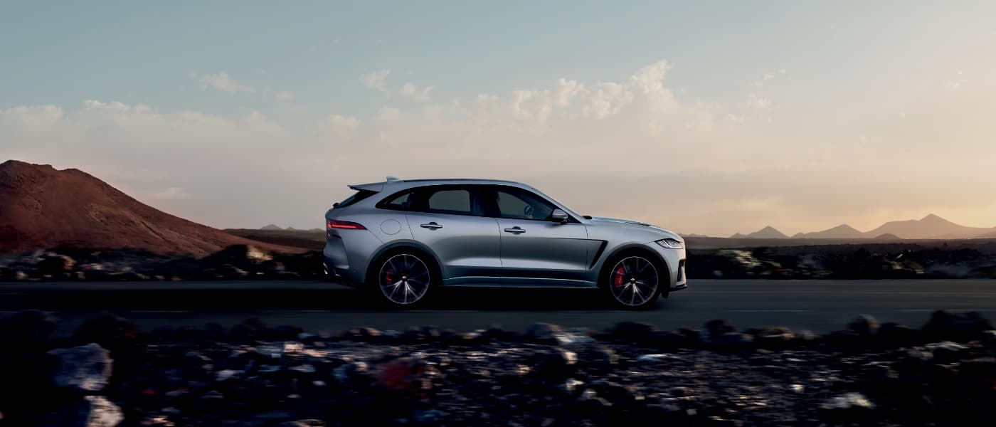 2020 Jaguar F-PACE driving