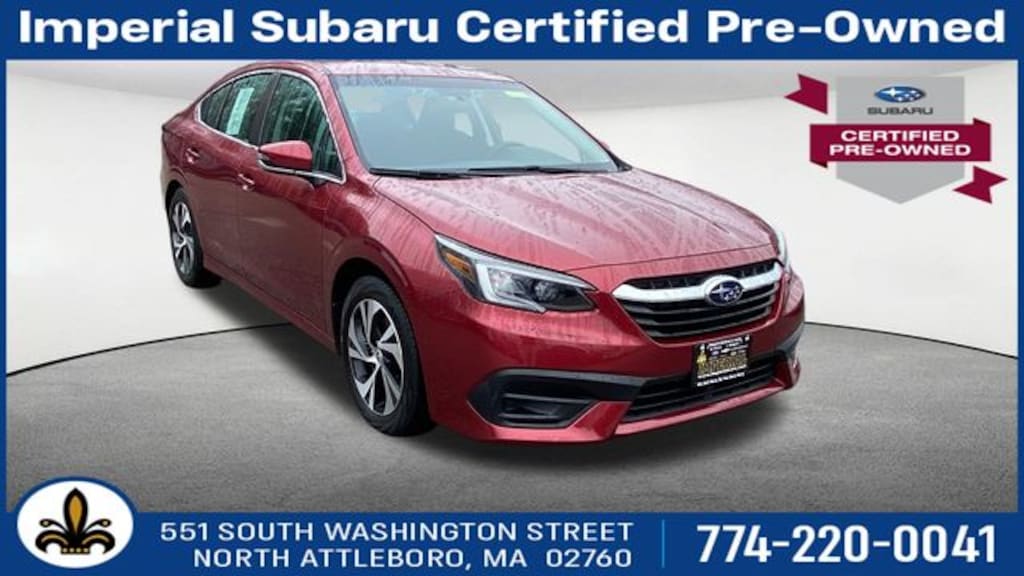 Certified 2022 Subaru Legacy Premium Sedan