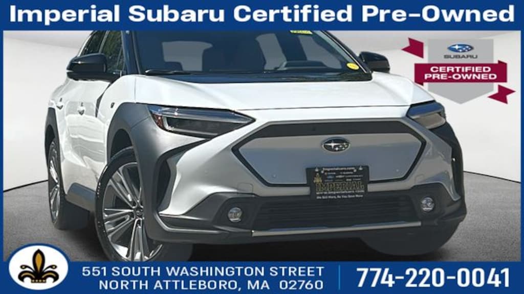 Certified 2023 Subaru Solterra Touring SUV