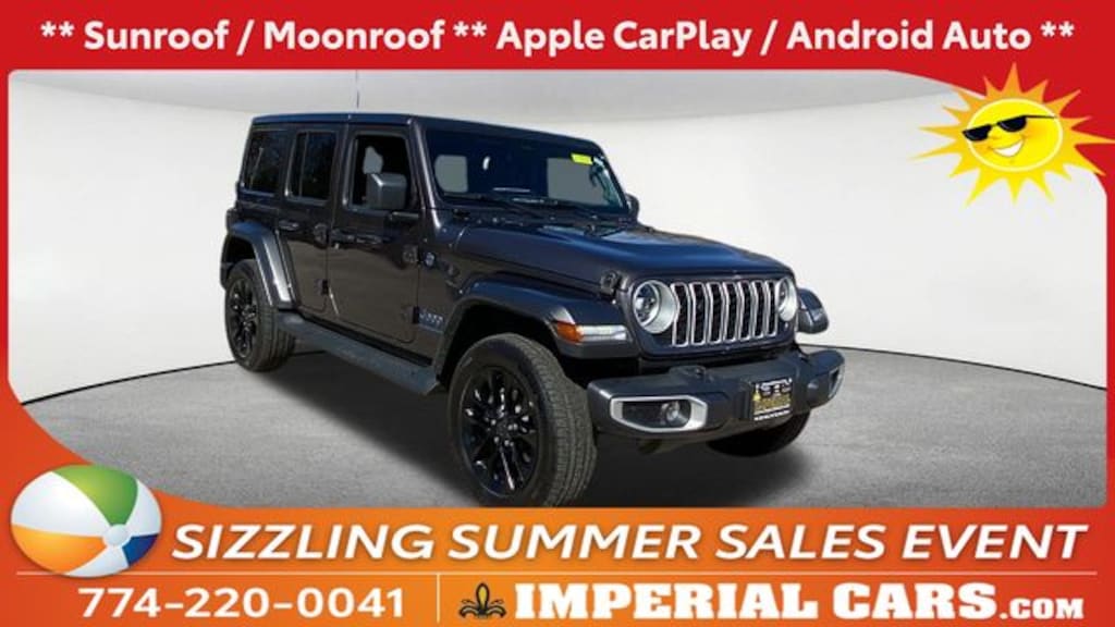 Used 2025 Jeep Wrangler 4xe Sahara SUV