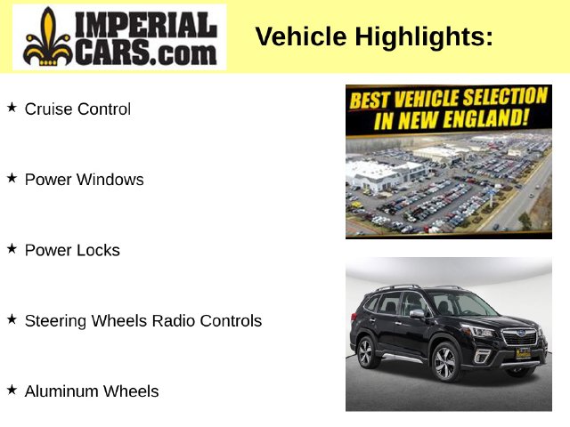 Used 2019 Subaru Forester Touring SUV